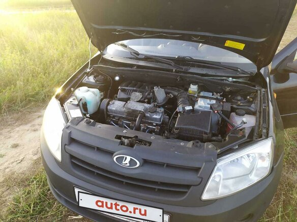 2013 Lada (ВАЗ) Granta I, чёрный - вид 9