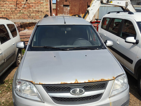 2014 Lada (ВАЗ) Largus I, серый, 270000 рублей - вид 1