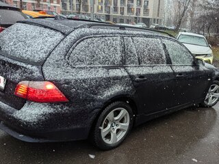 2008 BMW 5 серии 520d V (E60/E61) Рестайлинг, синий, 1200000 рублей, вид 2