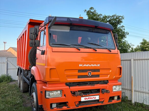 2017 КамАЗ 6520, оранжевый, 2650000 рублей