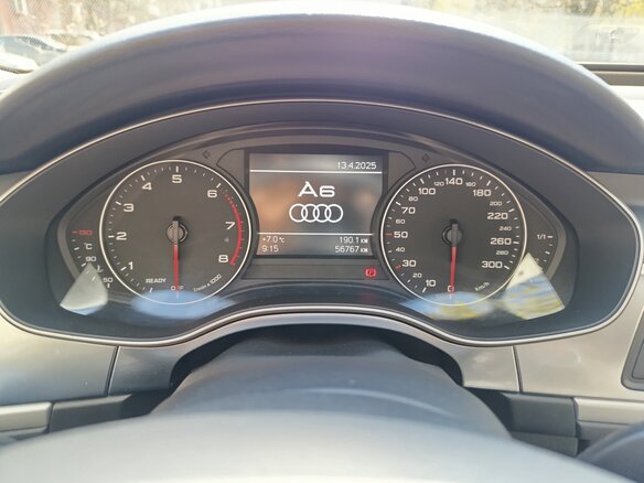 2015 Audi A6 IV (C7) Рестайлинг, белый - вид 6