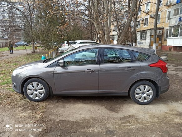 2014 Ford Focus III, серый - вид 4