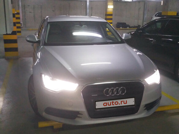 2011 Audi A6 IV (C7), серебристый - вид 4