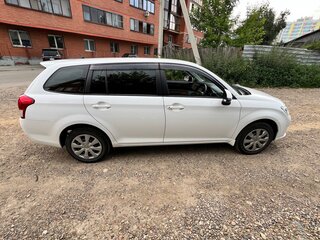 2013 Toyota Corolla Fielder XI (E160, E170, E180), белый, 1250000 рублей, вид 4