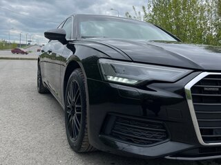 2020 Audi A6 40 TFSI V (C8), чёрный, 2500000 рублей, вид 4