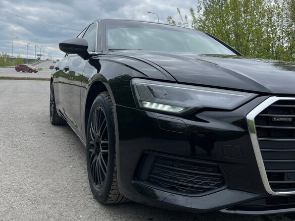 2020 Audi A6 40 TFSI V (C8), чёрный, 2500000 рублей - вид 3