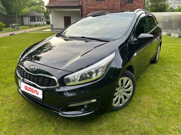 2018 Kia Ceed II Рестайлинг, чёрный - вид 1