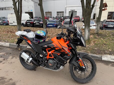 2023 KTM 390 Adventure SW, оранжевый, 720000 рублей, вид 3