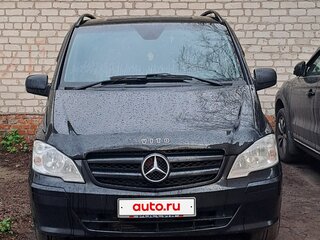 2013 Mercedes-Benz Vito 113 CDI L1 II (W639) Рестайлинг, чёрный, 2100000 рублей, вид 3