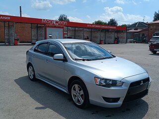2008 Mitsubishi Lancer X, серебристый, 710000 рублей, вид 2