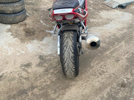 2001 Yamaha YZF-R6, красный, 325000 рублей, вид 5