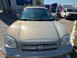 2009 Hyundai Santa Fe Classic Classic, бежевый, 620000 рублей, вид 1