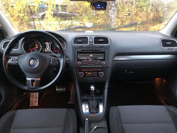 2011 Volkswagen Golf VI, синий - вид 14