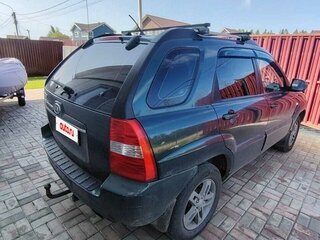 2008 Kia Sportage II, зелёный, 850000 рублей, вид 5