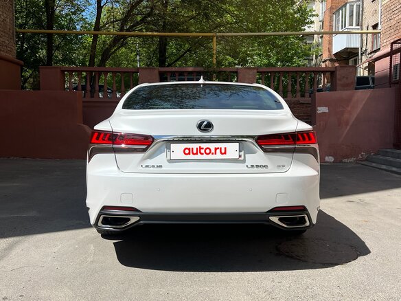 2018 Lexus LS 500 V, белый, 4850000 рублей - вид 8