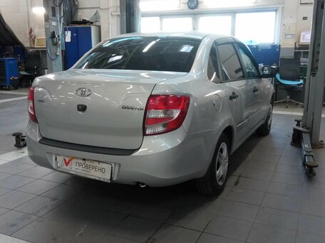 2018 Lada (ВАЗ) Granta I, серебристый, 438000 рублей, вид 3