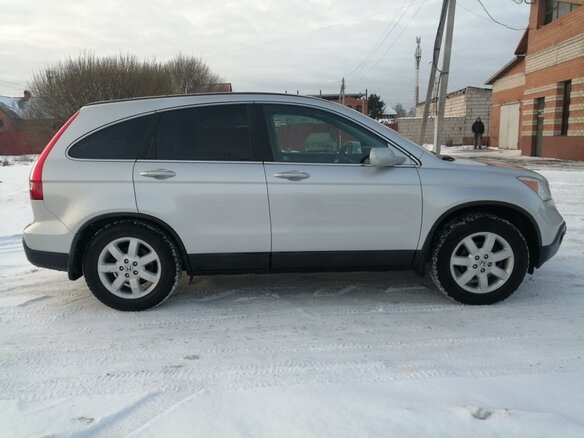 2008 Honda CR-V III, серебристый - вид 6