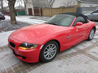 2008 BMW Z4 I (E85/E86) Рестайлинг, красный, 2200000 рублей, вид 4