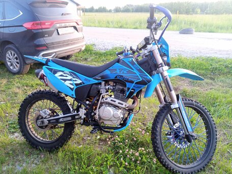 2021 Motoland XR250, голубой, 105000 рублей, вид 2