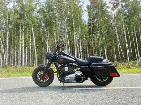 2008 Harley-Davidson Road King, чёрный, 849000 рублей, вид 3