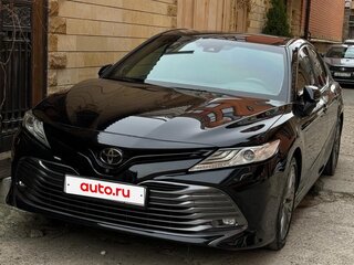 2018 Toyota Camry VIII (XV70), чёрный, 2500000 рублей, вид 2