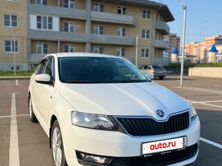 2018 Skoda Rapid I Рестайлинг, белый, 1480000 рублей, вид 4