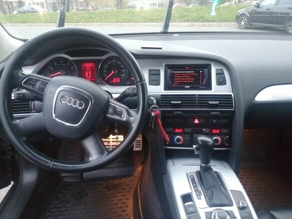 2009 Audi A6 III (C6) Рестайлинг, чёрный - вид 3