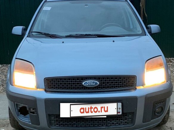 2007 Ford Fusion I Рестайлинг, голубой - вид 1