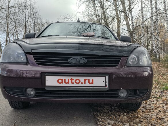2012 Lada (ВАЗ) Priora I, красный - вид 1