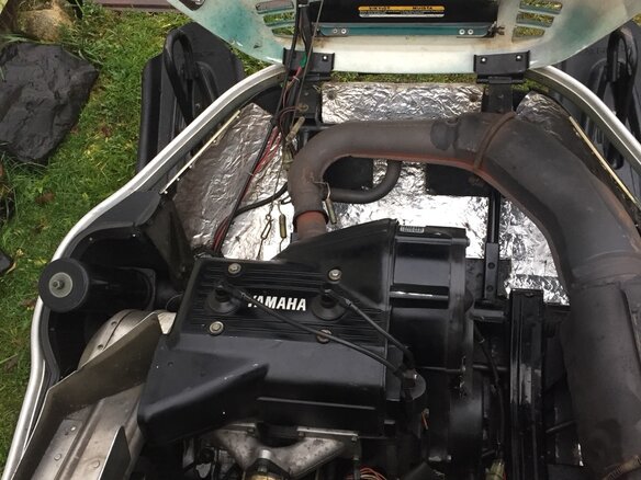 2000 Yamaha VK540, зелёный - вид 5