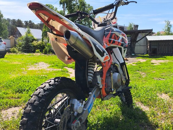 2022 Kayo Basic TT125EM, белый, 75000 рублей - вид 11