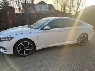 2019 Honda Accord X, белый, 2600000 рублей, вид 4