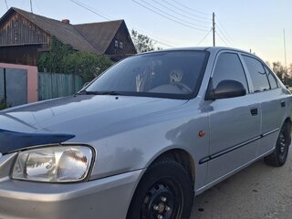 2006 Hyundai Accent ТагАЗ II, серый, 290000 рублей, вид 3