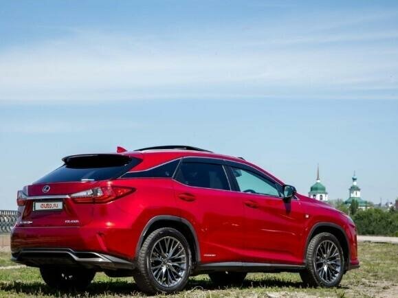 2017 Lexus RX 450h IV, пурпурный, 4490000 рублей - вид 15