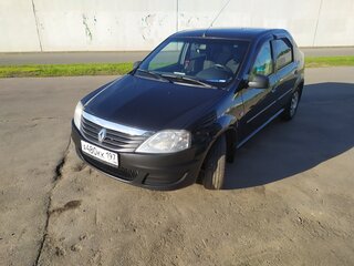 2010 Renault Logan I Рестайлинг, чёрный, 655000 рублей, вид 1