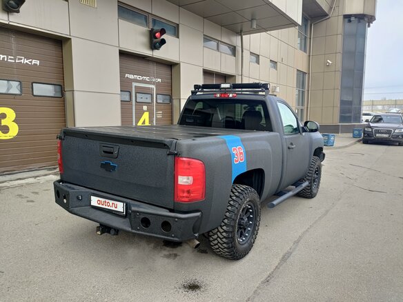 2012 Chevrolet Silverado II (GMT900), чёрный - вид 6