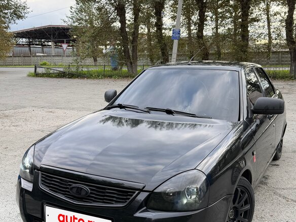 2015 Lada (ВАЗ) Priora I Рестайлинг, чёрный, 500000 рублей - вид 1