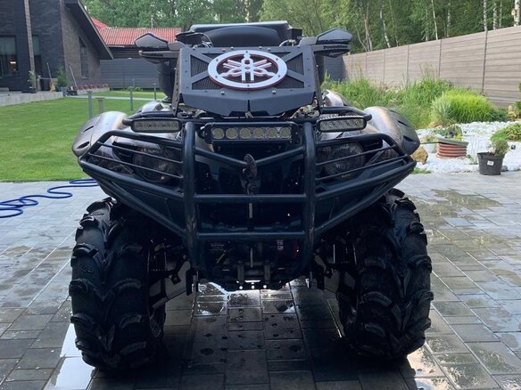 2012 Yamaha Grizzly 700, коричневый, 899000 рублей - вид 5