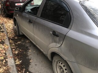 2009 Chevrolet Aveo I Рестайлинг, серый, 150000 рублей, вид 4