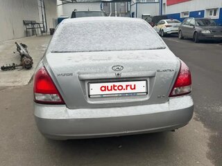2001 Hyundai Elantra III (XD), серебристый, 165000 рублей, вид 4