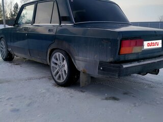 2002 Lada (ВАЗ) 2107, зелёный, 350000 рублей, вид 4