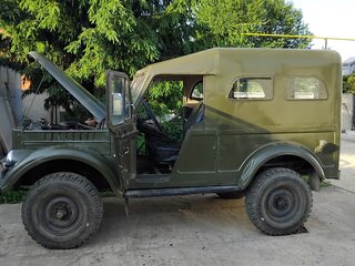 1955 ГАЗ 69А, зелёный, 700000 рублей, вид 3