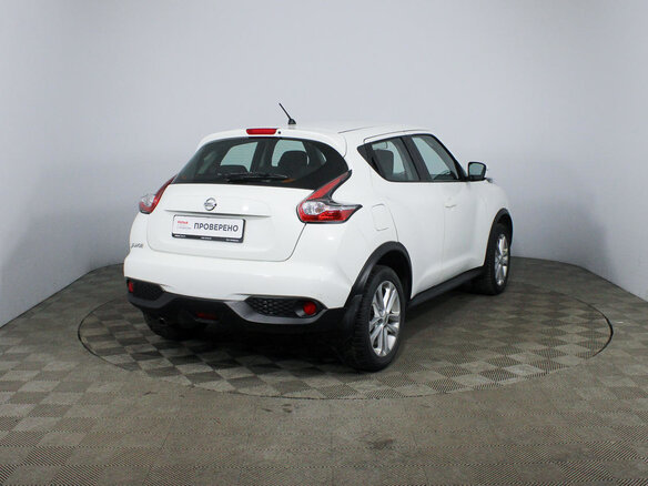 2014 Nissan Juke I Рестайлинг, белый - вид 4