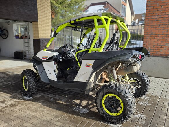 2015 BRP Can-Am Maverick 1000R, белый, 1500000 рублей - вид 9