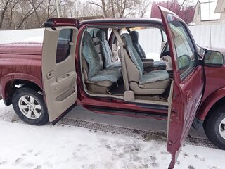 2005 Toyota Tundra I Рестайлинг, красный, 1650000 рублей, вид 3