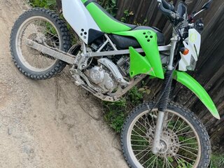 2016 Kawasaki KLX 150, зелёный, 400000 рублей, вид 4
