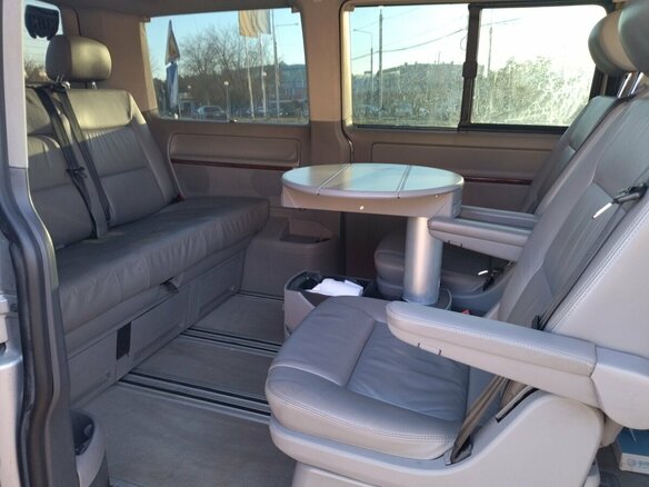 2004 Volkswagen Multivan T5, серебристый, 1650000 рублей - вид 4