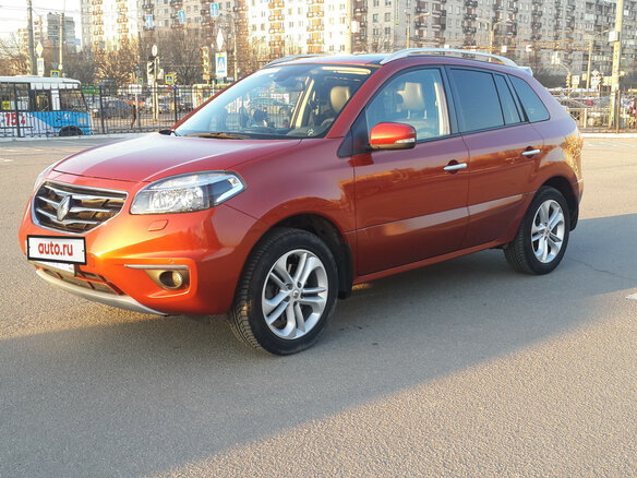 2012 Renault Koleos I Рестайлинг, оранжевый - вид 6
