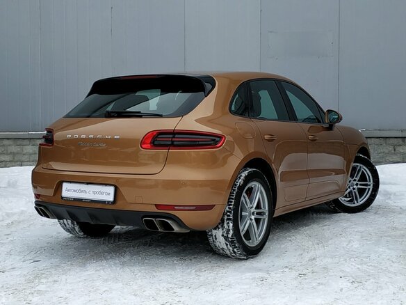 2014 Porsche Macan Turbo I, оранжевый - вид 1