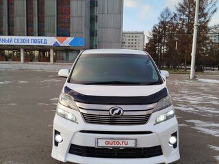 2012 Toyota Vellfire I, белый, 2400000 рублей, вид 1